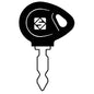 CHIAVE AUTO BOSCH BH12P SILCA ACCIAIO NICHELATO