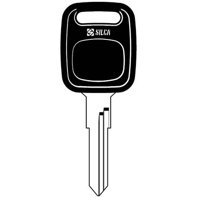 CHIAVE AUTO AUDI HU49BP SILCA ACCIAIO NICHELATO Immagine principale del prodotto