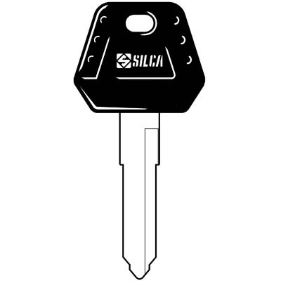 CHIAVE AUTO KAWASAKI KW14P SILCA ACCIAIO NICHELATO Immagine principale del prodotto