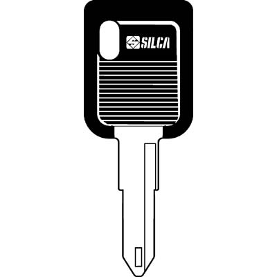 CHIAVE AUTO RENAULT CITROEN NE72DP SILCA ACCIAIO NICHELATO