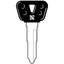 CHIAVE AUTO YAMAHA YH28BP SILCA ACCIAIO NICHELATO
