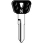CHIAVE AUTO YAMAHA YH37RBP SILCA OTTONE NICHELATO