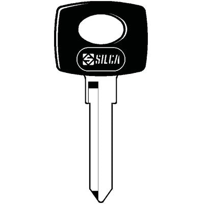 CHIAVE AUTO MERCEDES YM15P SILCA ACCIAIO NICHELATO Immagine principale del prodotto