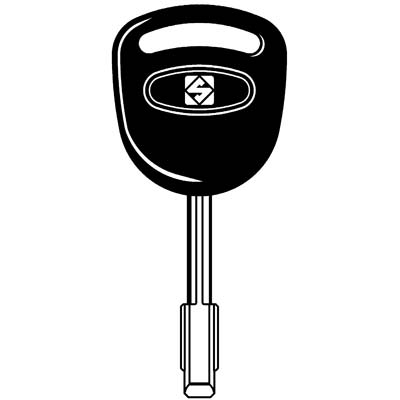 CHIAVE AUTO FORD FO21P SILCA ACCIAIO NICHELATO Immagine principale del prodotto