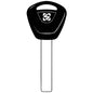 CHIAVE AUTO HONDA HON60AP SILCA OTTONE NICHELATO