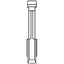 CHIAVE FLIP AUTO FORD FO21CH SILCA OTTONE NICHELATO