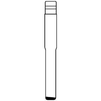 CHIAVE FLIP AUTO FORD HU101CH SILCA OTTONE NICHELATO Immagine principale del prodotto