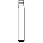 CHIAVE FLIP AUTO CITROEN PEUGEOT VA2CH SILCA OTTONE NICHELATO
