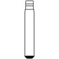 CHIAVE FLIP AUTO RENAULT VA6CH SILCA OTTONE NICHELATO