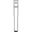 CHIAVE FLIP AUTO FORD HU101T SILCA OTTONE NICHELATO