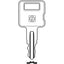 CHIAVE AUTO CATERPILLAR CTR2R SILCA ACCIAIO NICHELATO