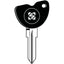 CHIAVE AUTO TRANSPONDER FIAT GT15RDTE SILCA