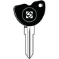 CHIAVE AUTO TRANSPONDER FIAT GT15RDTE SILCA