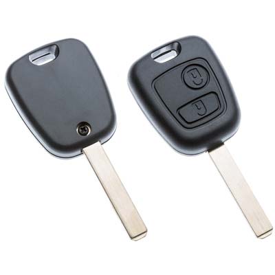 GUSCIO CHIAVE AUTO CITROEN PEUGEOT VA2RS2 SILCA PULSANTI 2 Immagine principale del prodotto