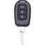 GUSCIO CHIAVE AUTO RENAULT DACIA HU136RS8 SILCA PULSANTI 3