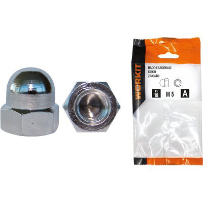 DADO ESAGONALE CIECO SELF WORKIT ZINCATO M 10 CF=PZ 6 Immagine principale del prodotto