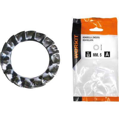 RONDELLA DENTELLATA SELF WORKIT ZINCATA M 10 CF=PZ 13 Immagine principale del prodotto