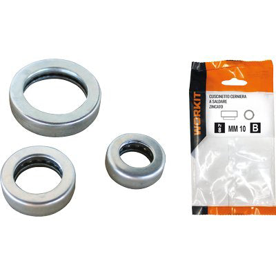 CUSCINETTO CERNIERA A SALDARE ZINCATO SELF WORKIT MM 13 CF=PZ 4 Immagine principale del prodotto