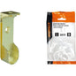 REGGITUBO ARMADIO OVALE A SOFFITTO SELF WORKIT LATERALE ZAMA OTT TUBO MM 30X15 CF=PZ 2