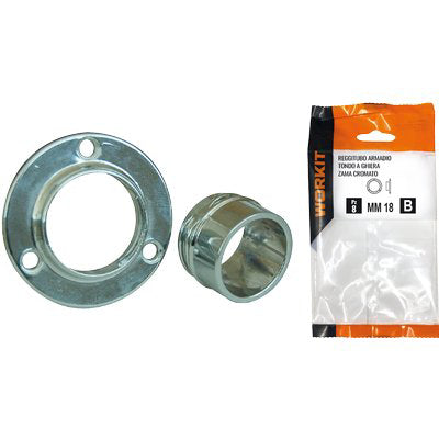 REGGITUBO ARMADIO TONDO A GHIERA SELF WORKIT ZAMA CROMATO MM 18 CF=PZ 2 Immagine principale del prodotto