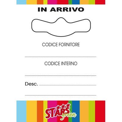 SEGNAPOSTO GANCIO STARS CF=PZ 100